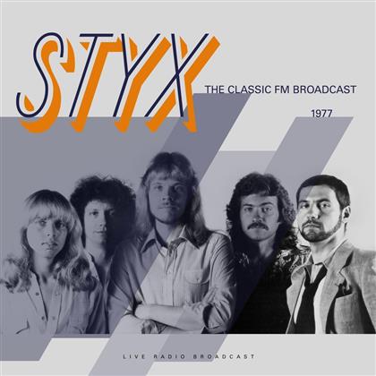 Styx - Best of Live At The Classic FM Broadcast 1977 (LP)
