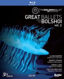 Bolshoi Ballet & Orchestra - Great Ballets from the Bolshoi - Vol. 2 (Bel Air Classique, 4 Blu-rays)