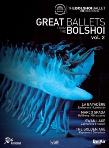 Bolshoi Ballet & Orchestra - Great Ballets from the Bolshoi - Vol. 2 (Bel Air Classique, 4 DVDs)