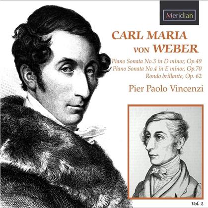 Carl Maria von Weber (1786-1826) & Pier Paolo Vincenzi - Piano Sonatas Vol. 2