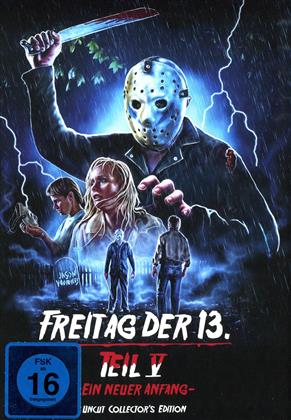 Freitag der 13. - Teil 5 - Ein neuer Anfang (1985) (Cover D, Collector's Edition, Limited Edition, Mediabook, Uncut)
