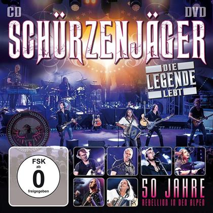 Schürzenjäger - Die Legende Lebt - 50 Jahre Rebellion In Den Alpen (CD + DVD)