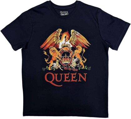Queen Men's Tee - Classic Crest