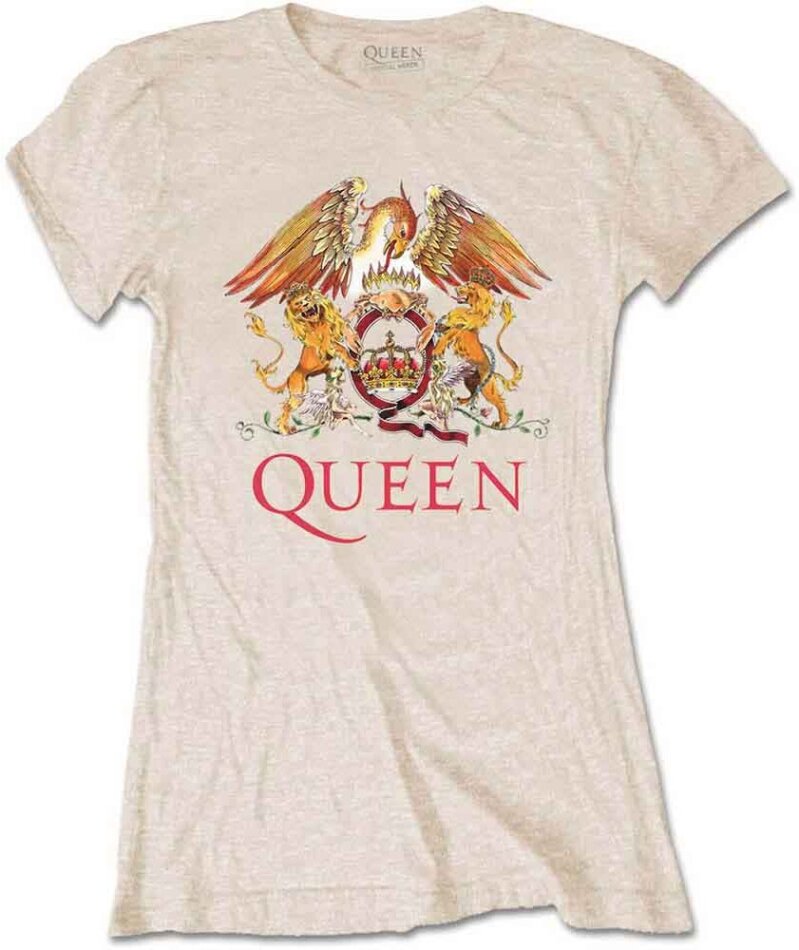 Queen Ladies Tee - Classic Crest