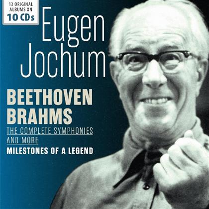 Ludwig van Beethoven (1770-1827), Johannes Brahms (1833-1897) & Eugen Jochum - The Complete Symphonies & ... (10 CDs)
