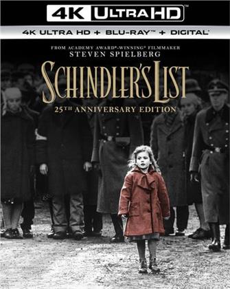 Schindler's List (1993) (Édition 25ème Anniversaire, 4K Ultra HD + Blu-ray)