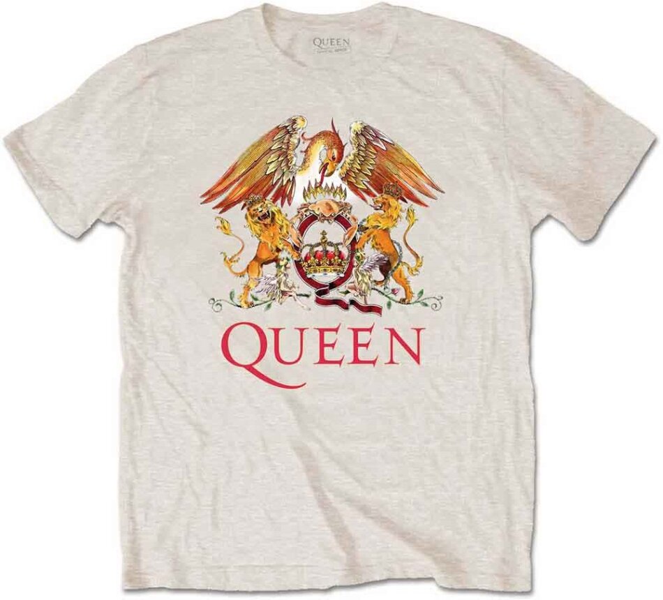 Queen Men's Tee - Classic Crest