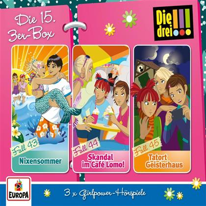 Die Drei !!! - Die 15. 3er Box (Folgen 43,44,45) (3 CDs)