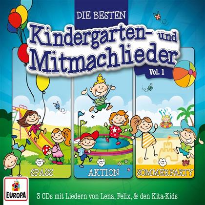 Lena Felix & die Kita-Kids - 01/3er Box (Die besten Kindergarten- & Mitmachlied (3 CD)