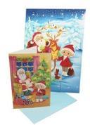 Adventskalender-Set "Unser Sandmännchen" A4-Kalender und Postkarte als Adventskalender mit Umschlag