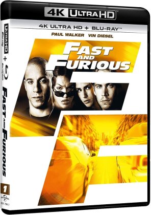 Fast and furious (2001) (4K Ultra HD + Blu-ray)