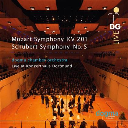 Wolfgang Amadeus Mozart (1756-1791), Franz Schubert (1797-1828) & Dogma Chamber Orchestra - Symphony No. 29 KV 201 / Symphony No. 5 (Hybrid SACD)