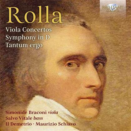 Simonide Braconi & Alessandro Rolla (1757-1841) - Concertos For Violin & Orchestra