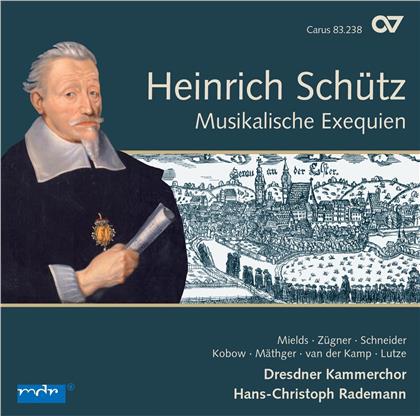 Heinrich Schütz (1585-1672), Hans-Christoph Rademann & Dresdner Kammerchor - Musikalische Exequien / Trauergesänge