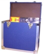 Dark Blue - Lp Record Storage Carry Case Navy