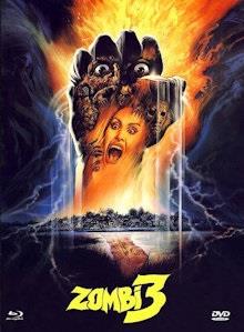 Zombi 3 (1988) (Cover A, X-Rated, Limited Edition, Mediabook, Blu-ray + DVD)