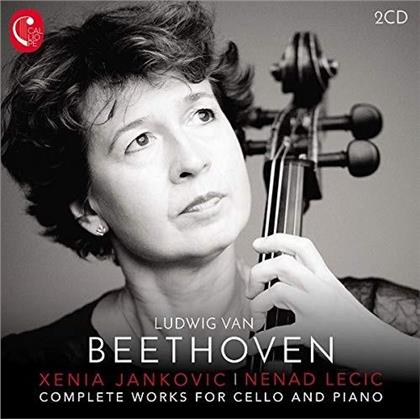 Xenia Jankovic, Nenad Lecic & Ludwig van Beethoven (1770-1827) - Sämtliche Werke Für Cello & Piano (2 CDs)