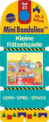 Kleine Rätselspiele (Kinderspiel) - Was gehört zusammen? Dreh um, schau nach, Kartenfächer m. Lösungsschnur