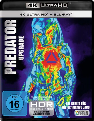 Predator - Upgrade (2018) (4K Ultra HD + Blu-ray)