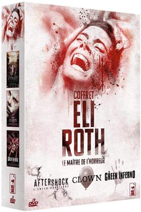 Eli Roth - Le maître de l'horreur - Aftershock / Clown / The Green Inferno (3 DVDs)