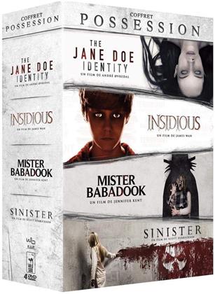 Coffret Possession - The Jane Doe Identity / Insidious / Mister Babadook / Sinister (4 DVD)