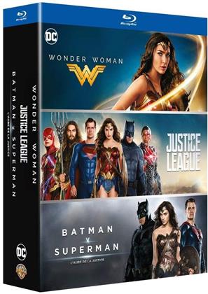 Wonder Woman / Justice League / Batman v Superman (3 Blu-rays)
