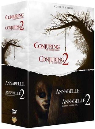Conjuring / Conjuring 2 / Annabelle / Annabelle 2 (4 DVDs)