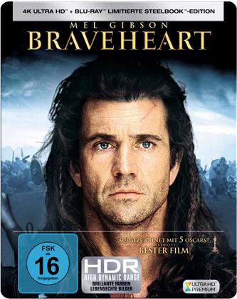 Braveheart (1995) (Limited Edition, Steelbook, 4K Ultra HD + Blu-ray)