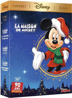La maison de Mickey - À la rescousse du Père Noël / Contes & surprises / Indices, surprises et friandises (3 DVDs)