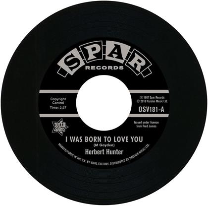 Herbert Hunter & The Jades - I Was Born To Love You / I Know That Feelin' (7" Single)