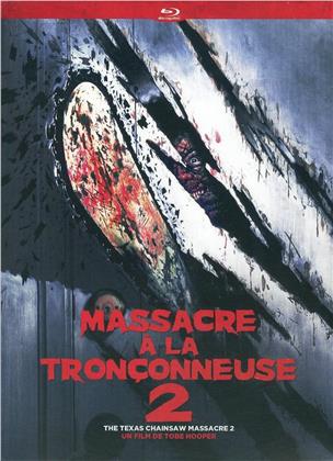 Massacre a la Tronçonneuse 2 - The Texas Chainsaw Massacre 2 (1986) (Digipack, Blu-ray + 2 DVDs)