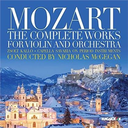 Zsolt Kallo, Nicholas McGegan & Capella Savaria - Complete Works Violin & Orchestra