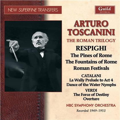 NBC Symphony Orchestra, Ottorino Respighi (1879-1936) & Arturo Toscanini - Roman Trilogy 1949-1953