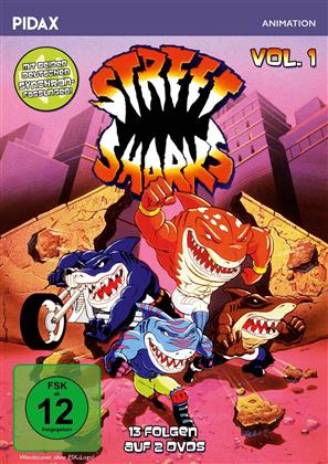 Street Sharks - Vol. 1 (Pidax Animation, 2 DVDs)