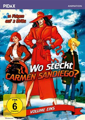 Wo steckt Carmen Sandiego? - Vol. 1 (Pidax Animation, 2 DVDs)