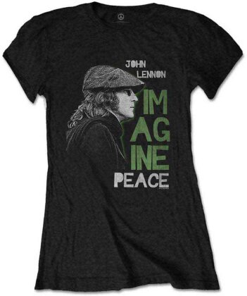 John Lennon Ladies T-Shirt - Imagine Peace