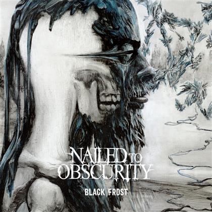Nailed To Obscurity - Black Frost (White/Arctic Blue Splattered Vinyl, LP)