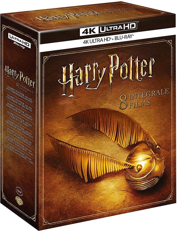 Harry Potter 1 - 7 - L'intégrale (8 4K Ultra HDs + 8 Blu-rays)