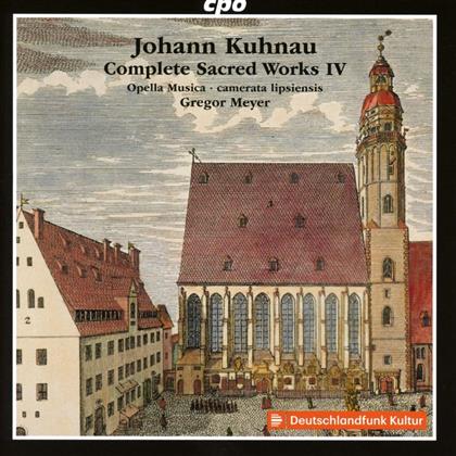 Johann Kuhnau (1660-1722), Gregor Meyer, Opella Musica & Camerata Lipsiensis - Sämtliche Geistliche Werke Vol. 4