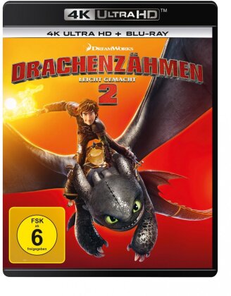 Drachenzähmen leicht gemacht 2 (2014) (4K Ultra HD + Blu-ray)