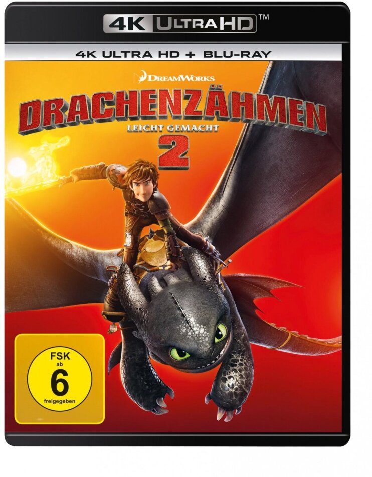Drachenzähmen leicht gemacht 2 (2014) (4K Ultra HD + Blu-ray)