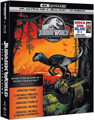 Jurassic World - 5-Movie Collection (5 4K Ultra HDs + 5 Blu-rays)