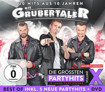 Die Grubertaler - Das Beste aus 10 Jahren Party - Vol. X (Deluxe Edition)