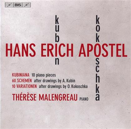 Hans Erich Apostel & Thérèse Malengreau - Kubiniana/60 Schemen/10 Variations (SACD)
