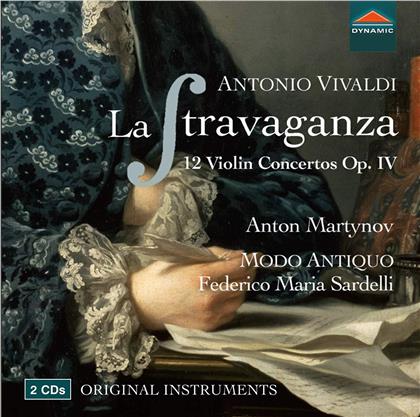 Antonio Vivaldi (1678-1741), Anton Martynov & Modo Antiquo - La Stravaganza (2 CDs)
