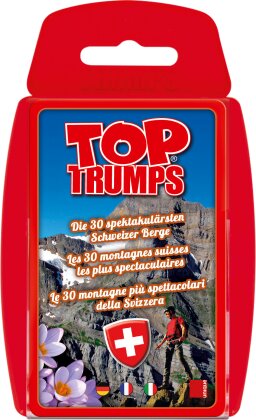 Top Trumps - 30 spektakulärsten Schweizerberge