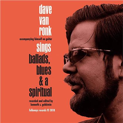 Dave Van Ronk - Ballads, Blues & A Spiritual (LP)