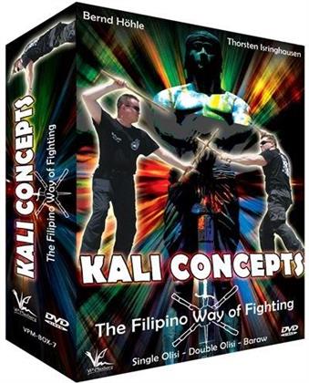 Kali Concepts - The Filipino Way of Fighting - Single Olisi - Doubli Olisi - Baraw (3 DVDs)