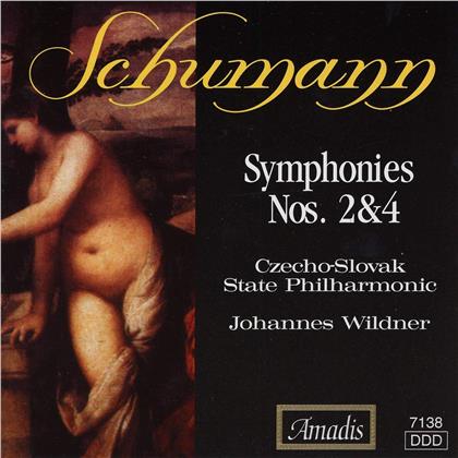Robert Schumann (1810-1856), Johannes Wildner & Czecho-Slovak State Philharmonic Orchestra - Symphonies Nos.2 & 4