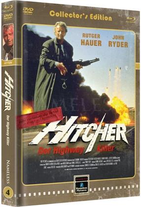 Hitcher - The Highway Killer (1986) (Cover D, Limited Edition, Mediabook, Blu-ray + DVD)